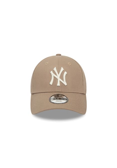 Cappello New Era 9FORTY NY Yankees League Essential Beige Ragazzi NEW ERA | Cappelli | 60434946-